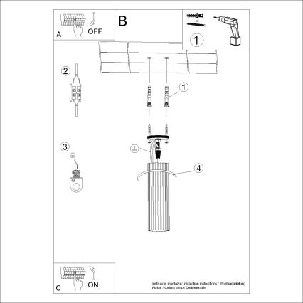 Akcentinis apšvietimas KARBON 1xGU10/10W/230V 20 cm juoda