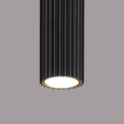 Akcentinis apšvietimas KARBON 1xGU10/10W/230V 30 cm juoda