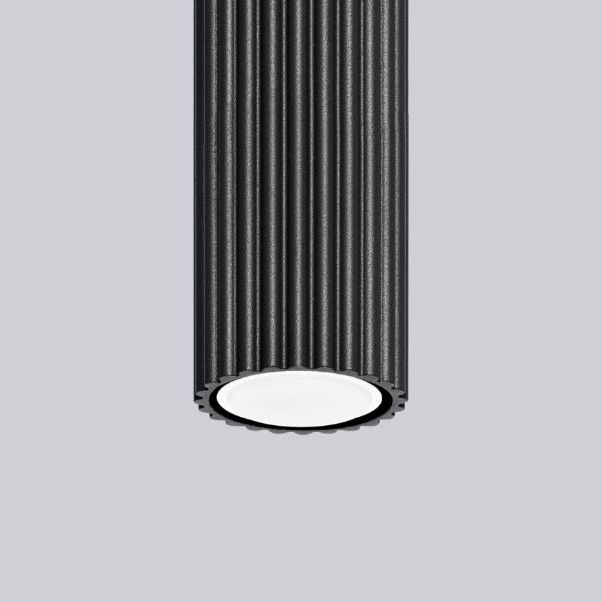 Akcentinis apšvietimas KARBON 1xGU10/10W/230V 30 cm juoda
