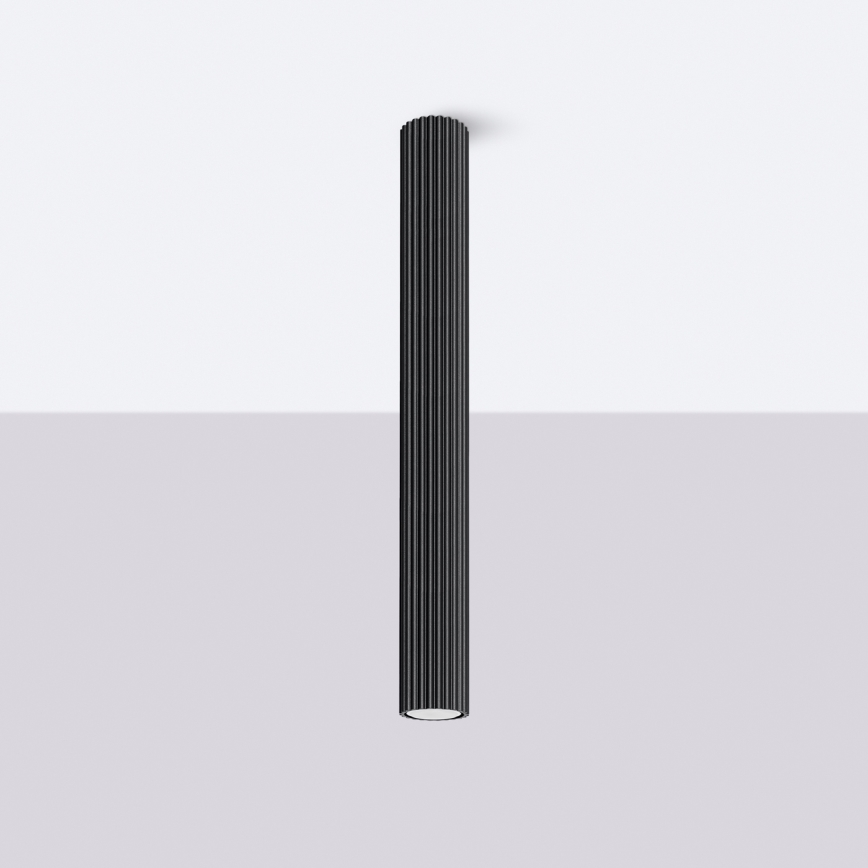 Akcentinis apšvietimas KARBON 1xGU10/10W/230V 60 cm juoda