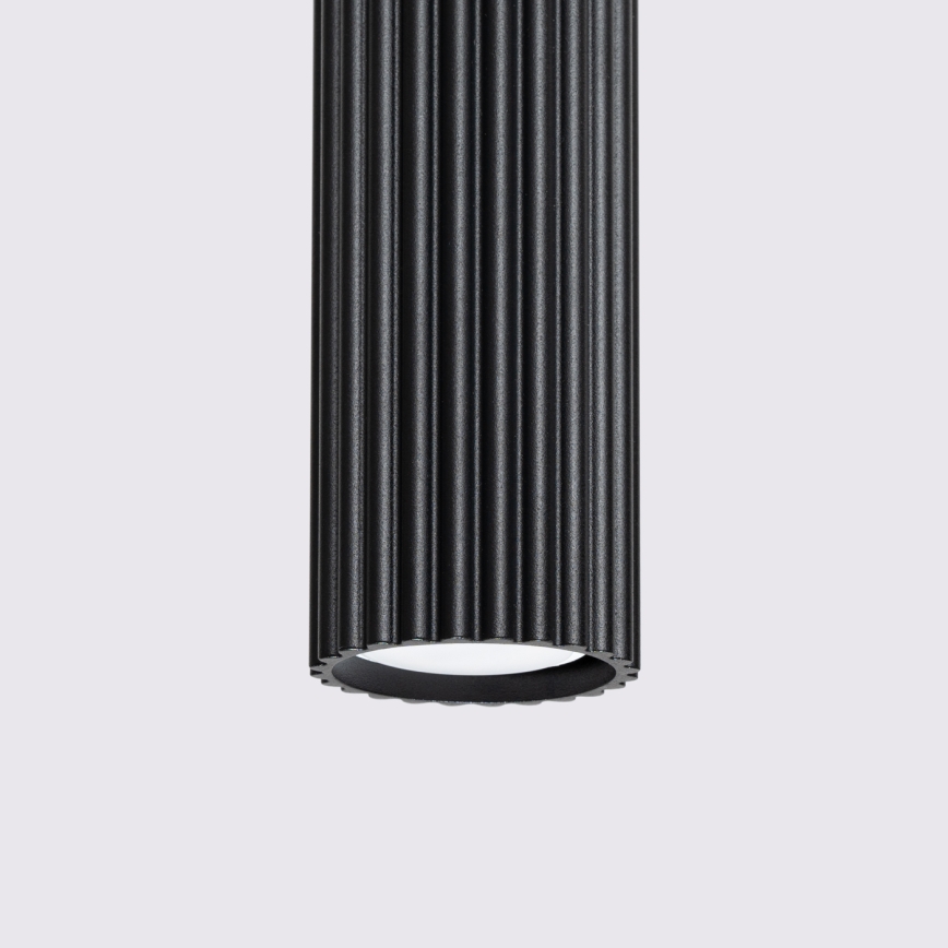 Pakabinamas sietynas KARBON 1xGU10/10W/230V juoda
