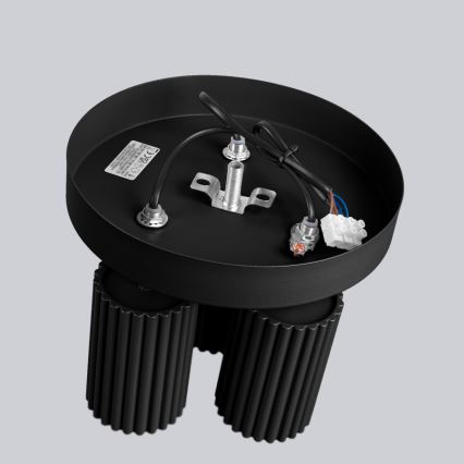 Akcentinis apšvietimas KARBON 3xGU10/10W/230V juoda