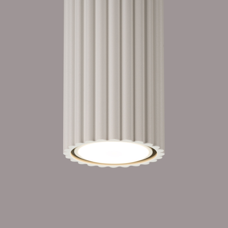 Akcentinis apšvietimas KARBON 1xGU10/10W/230V 20 cm kreminė