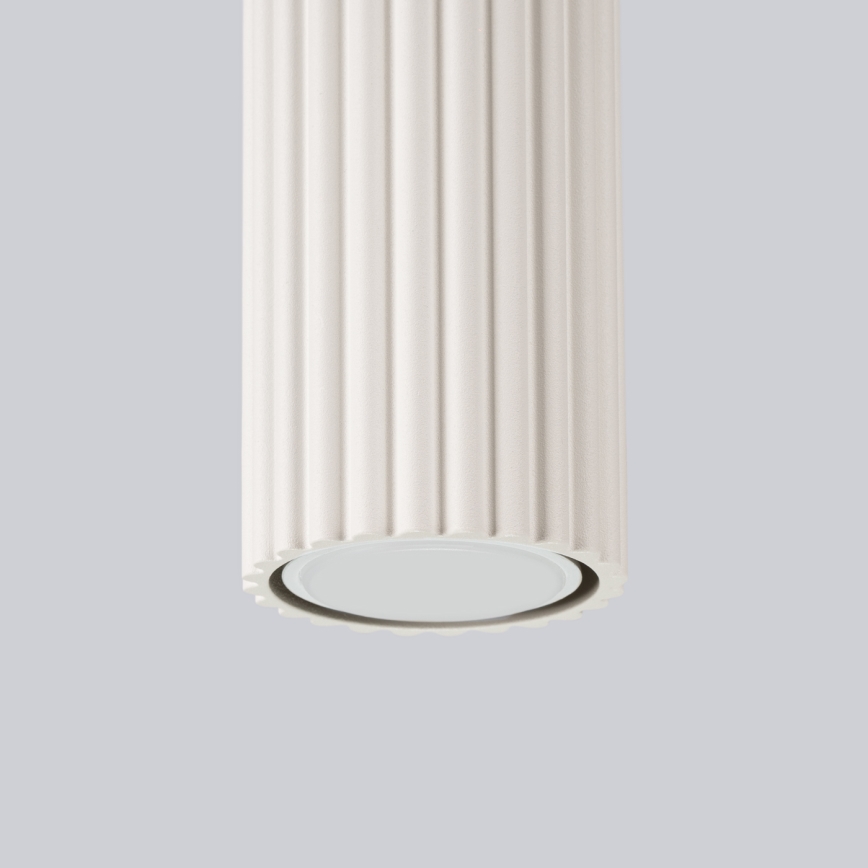 Akcentinis apšvietimas KARBON 1xGU10/10W/230V 20 cm kreminė