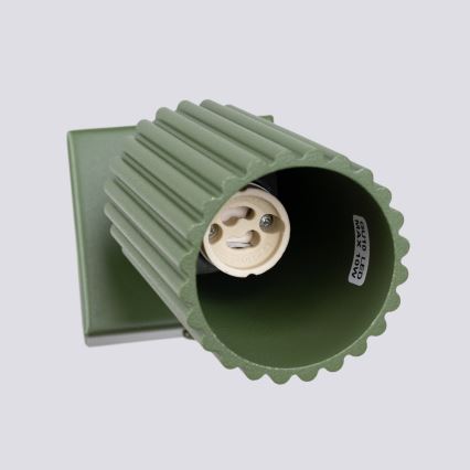Sieninis akcentinis šviestuvas KARBON 1xGU10/10W/230V žalia