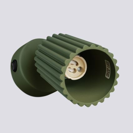 Sieninis akcentinis šviestuvas KARBON 1xGU10/10W/230V žalia