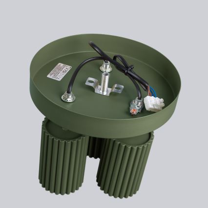 Akcentinis apšvietimas KARBON 3xGU10/10W/230V žalia