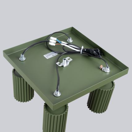 Akcentinis apšvietimas KARBON 4xGU10/10W/230V žalia