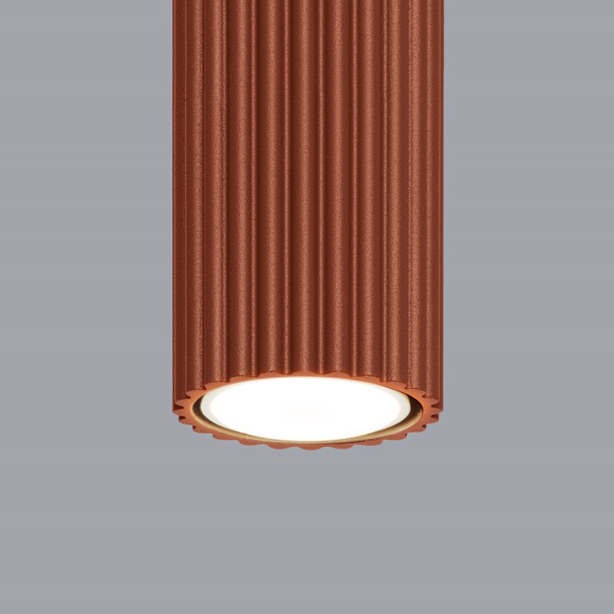 Akcentinis apšvietimas KARBON 1xGU10/10W/230V 20 cm raudona
