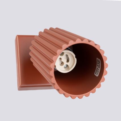 Sieninis akcentinis šviestuvas KARBON 1xGU10/10W/230V raudona