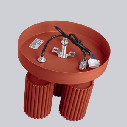 Akcentinis apšvietimas KARBON 3xGU10/10W/230V raudona