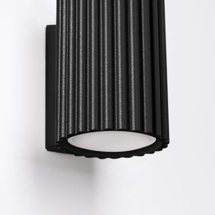 Sieninis šviestuvas KARBON 1xGU10/10W/230V juoda
