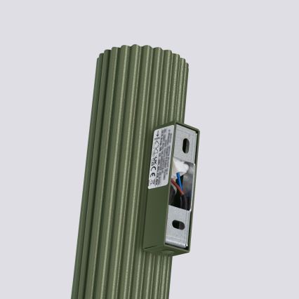 Sieninis šviestuvas KARBON 2xGU10/10W/230V žalia