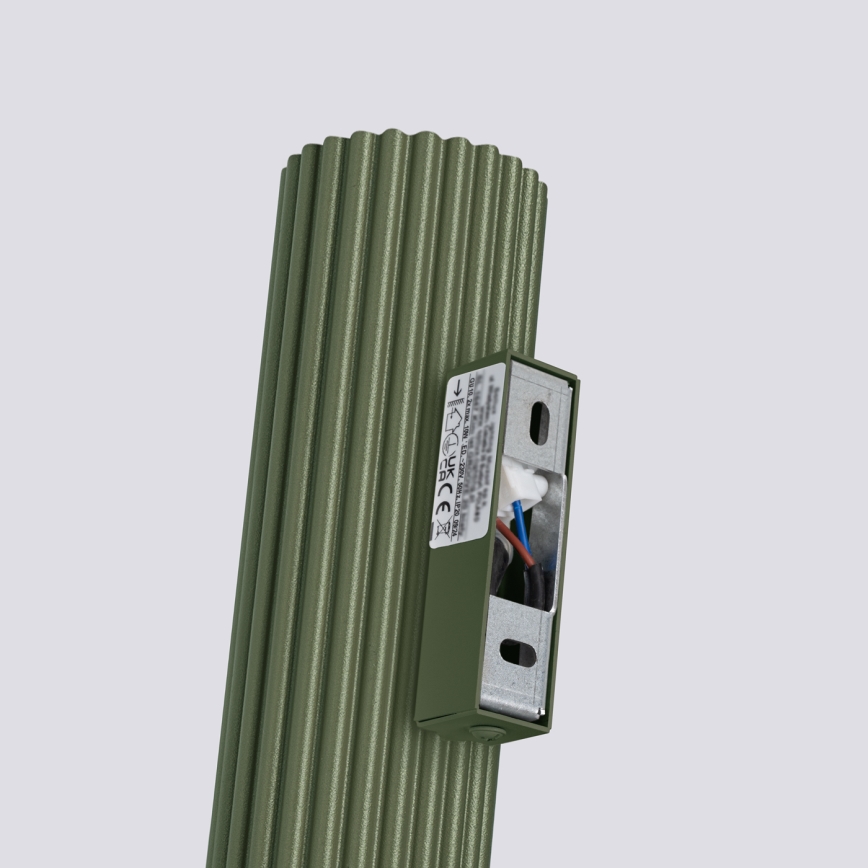 Sieninis šviestuvas KARBON 2xGU10/10W/230V žalia