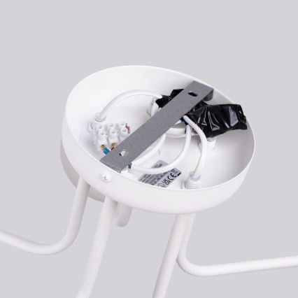 Sietynas ant stulpo ASTRAL 5xG9/8W/230V balta