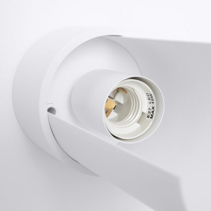 Lubinis šviestuvas FLASH 1xE27/15W/230V balta