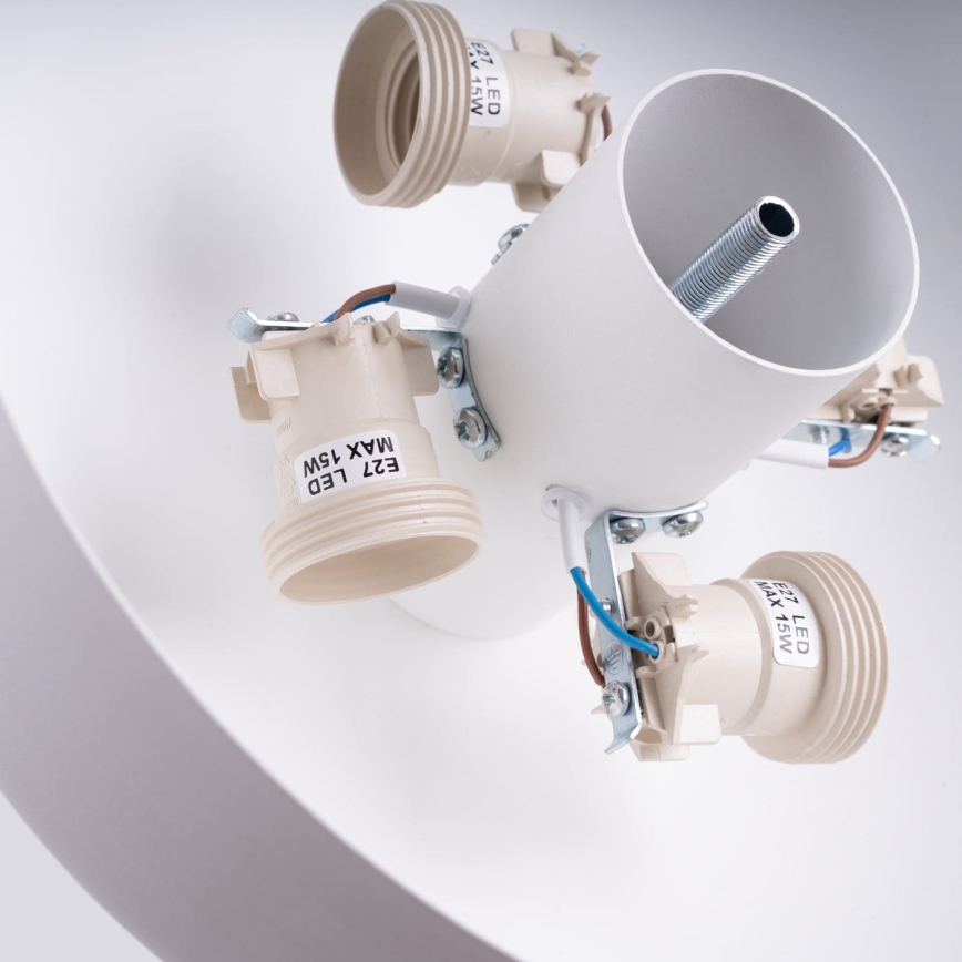 Lubinis šviestuvas OMIQ, 4 x E27, 15 W, 230 V, skersmuo 30 cm, baltas