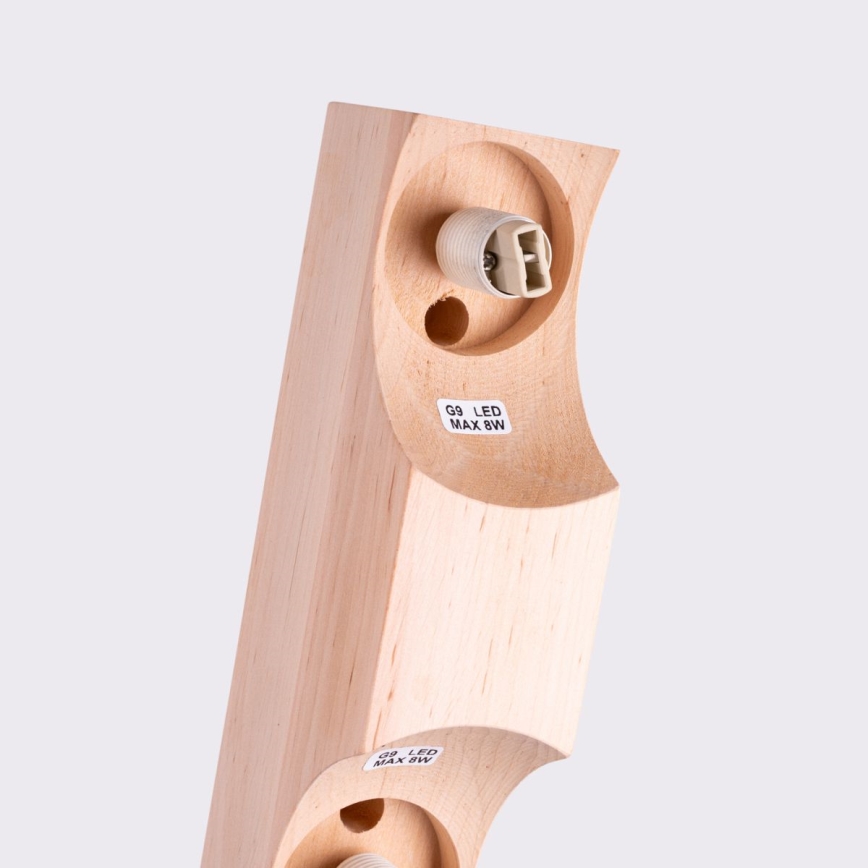 Lubinis šviestuvas BULBO 2xG9/8W/230V bukas/balta