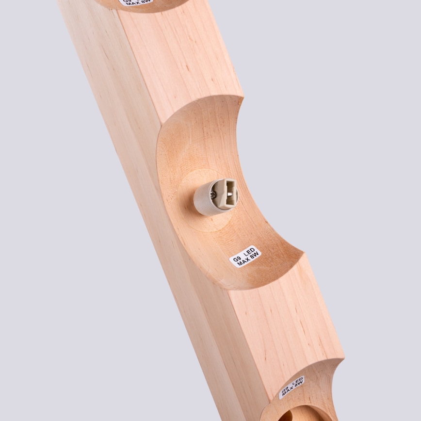 Lubinis šviestuvas BULBO 3xG9/8W/230V bukas/balta