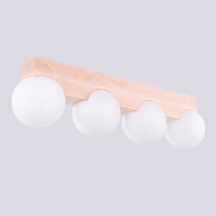 Lubinis šviestuvas BULBO 4xG9/8W/230V bukas/balta