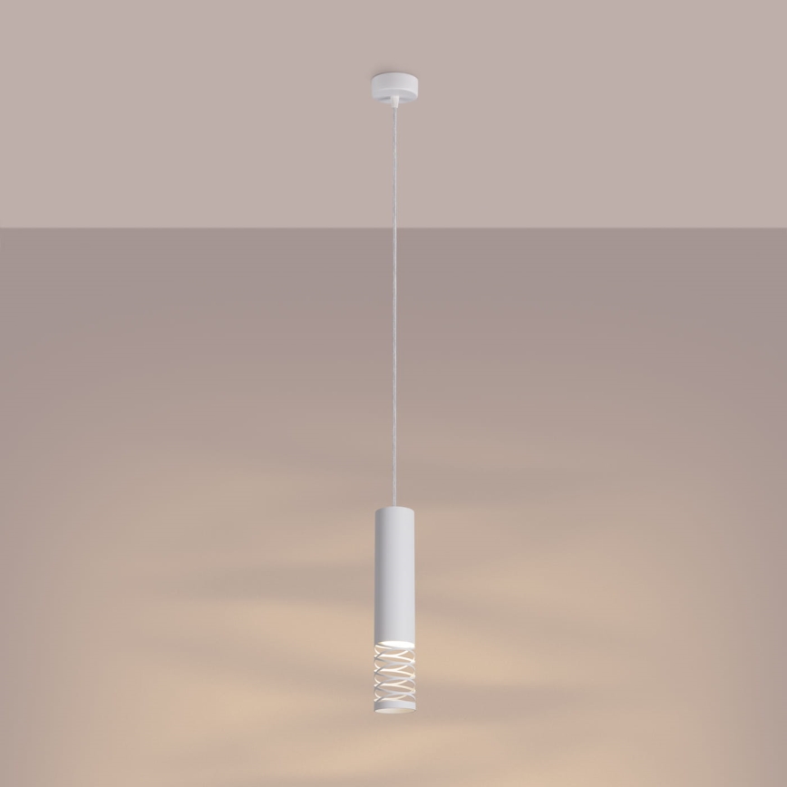 Pakabinamas sietynas LAMI 1xGU10/10W/230V balta