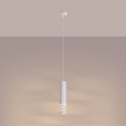 Pakabinamas sietynas LIRO 1xGU10/10W/230V balta
