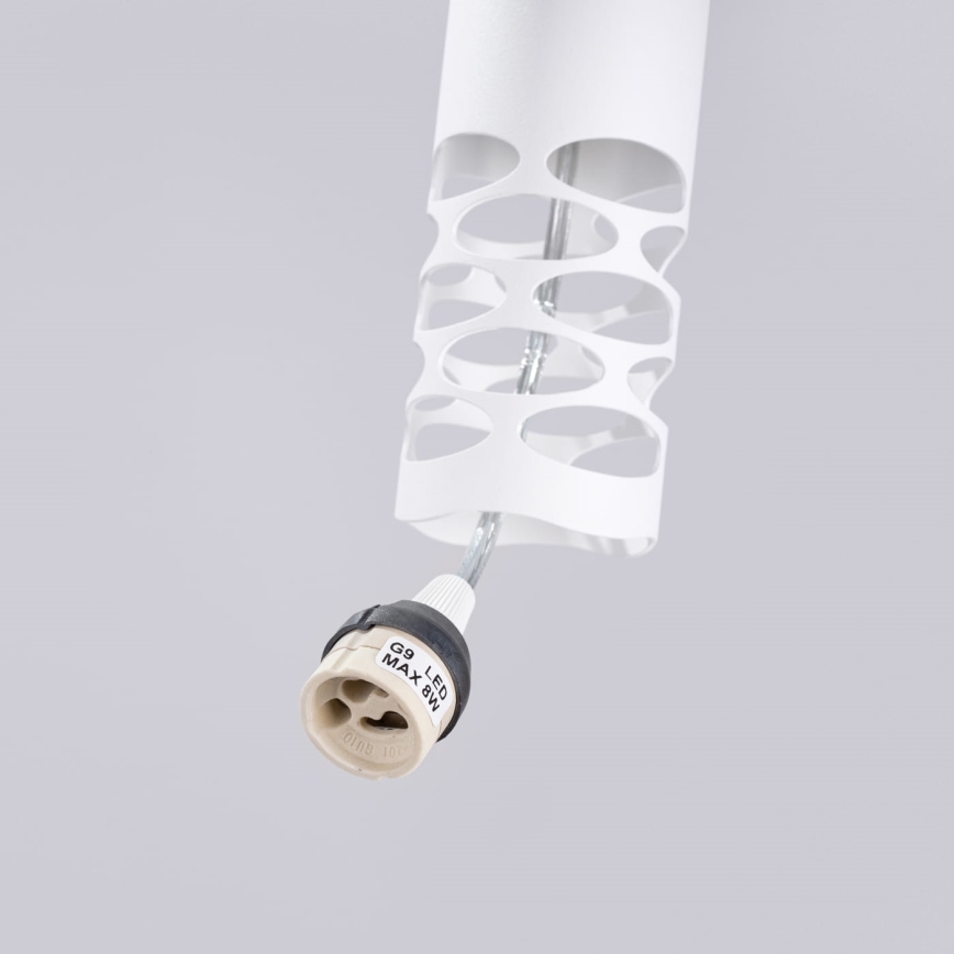 Sieninis šviestuvas LIRO 1xGU10/10W/230V balta