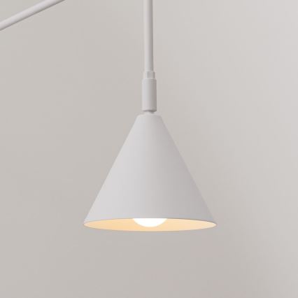Sieninis šviestuvas NOX 1xE14/10W/230V balta