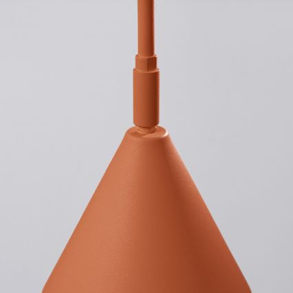 Sieninis šviestuvas NOX 1xE14/10W/230V oranžinė