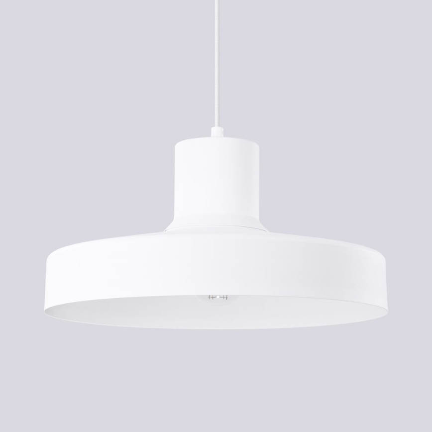 Pakabinamas sietynas BILO 1xE27/15W/230V diametras 35 cm balta