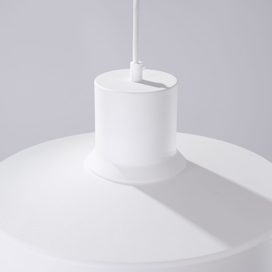 Pakabinamas sietynas BILO 1xE27/15W/230V diametras 35 cm balta