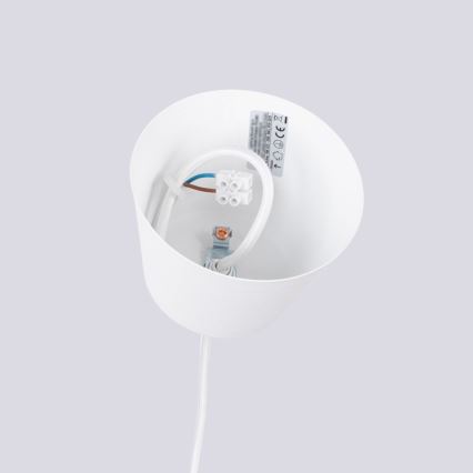 Pakabinamas sietynas BILO 1xE27/15W/230V diametras 35 cm balta