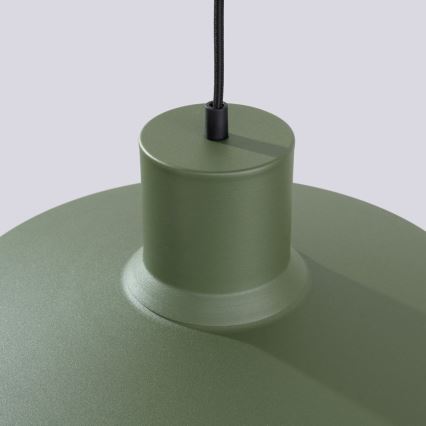 Pakabinamas sietynas BILO 1xE27/15W/230V diametras 35 cm žalia