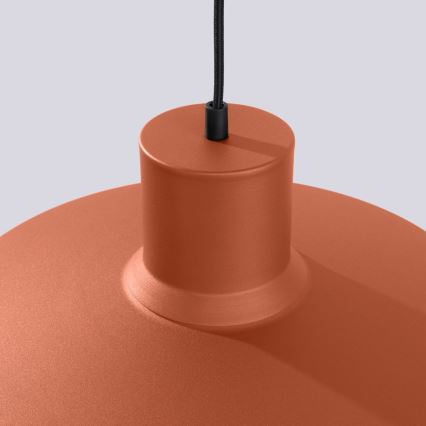 Pakabinamas sietynas BILO 1xE27/15W/230V diametras 35 cm oranžinė