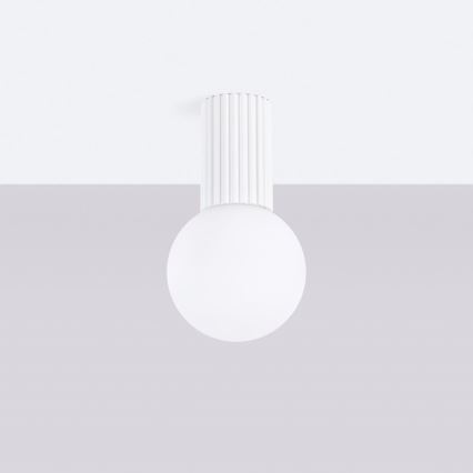 Lubinis vonios šviestuvas HALO 1xG9/8W/230V diametras 12 cm IP44 balta