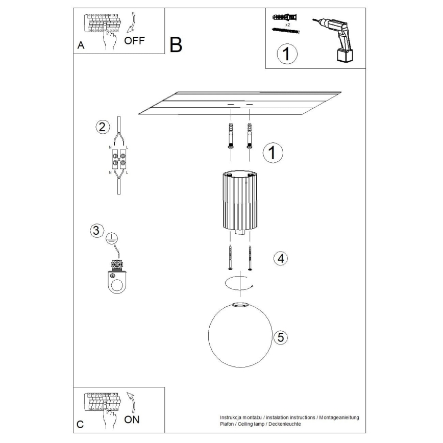 Lubinis vonios šviestuvas HALO 1xG9/8W/230V diametras 12 cm IP44 kreminė