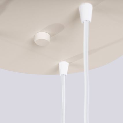 Pakabinamas sietynas HALO 3xG9/8W/230V diametras 25 cm kreminė