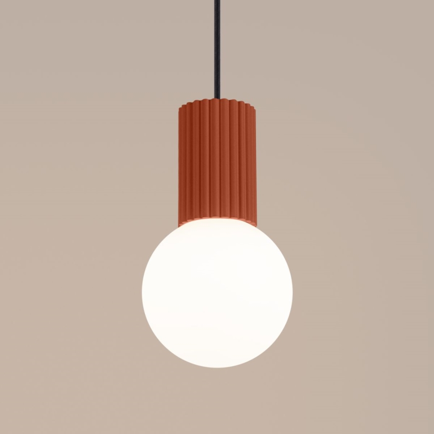 Pakabinamas sietynas HALO 1xG9/8W/230V diametras 12 cm oranžinė