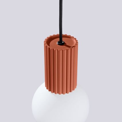 Pakabinamas sietynas HALO 1xG9/8W/230V diametras 12 cm oranžinė