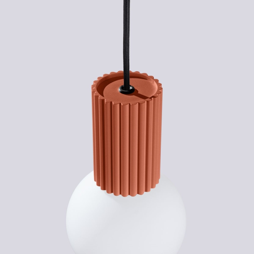 Pakabinamas sietynas HALO 1xG9/8W/230V diametras 12 cm oranžinė