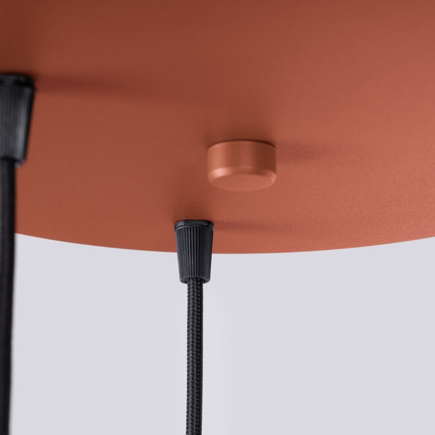 Pakabinamas sietynas HALO 3xG9/8W/230V diametras 25 cm oranžinė