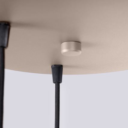 Pakabinamas sietynas HALO 3xG9/8W/230V diametras 25 cm smėlio spalva
