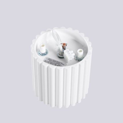 Taškinis šviestuvas AURA 1xGU10/10W/230V, skersmuo 10 cm, baltas