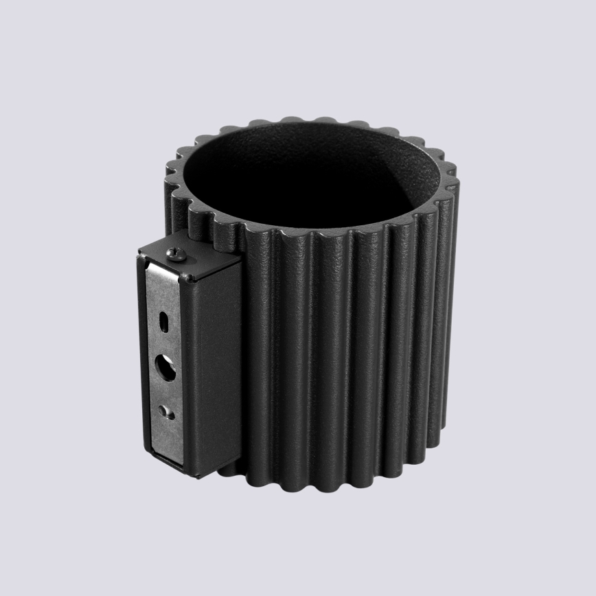 Sieninis šviestuvas AURA 1xG9/10W/230V juodas