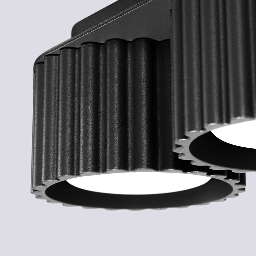 Taškinis šviestuvas AURA 2xGX53/10W/230V juodas