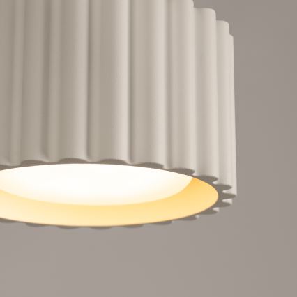 Taškinis šviestuvas AURA 1xGX53/10W/230V, skersmuo 10 cm, kreminės spalvos