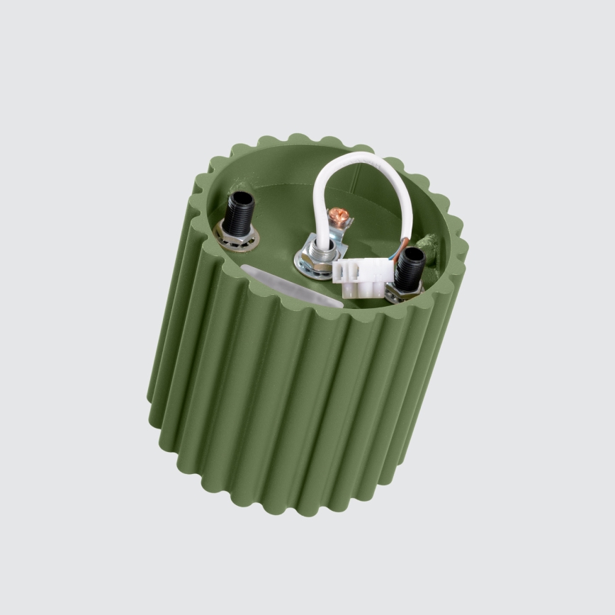 Taškinis šviestuvas AURA 1xGU10/10W/230V 10 cm žalias