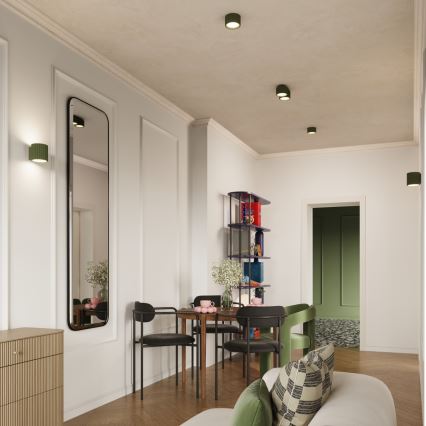 Taškinis šviestuvas AURA 2xGX53/10W/230V žalias