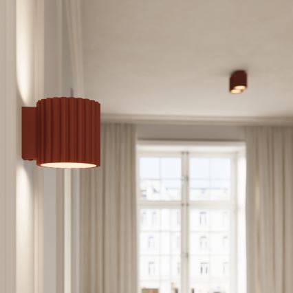 Taškinis šviestuvas AURA 2xGU10/10W/230V oranžinis