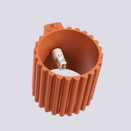 Sieninis šviestuvas AURA 1xG9/10W/230V oranžinis